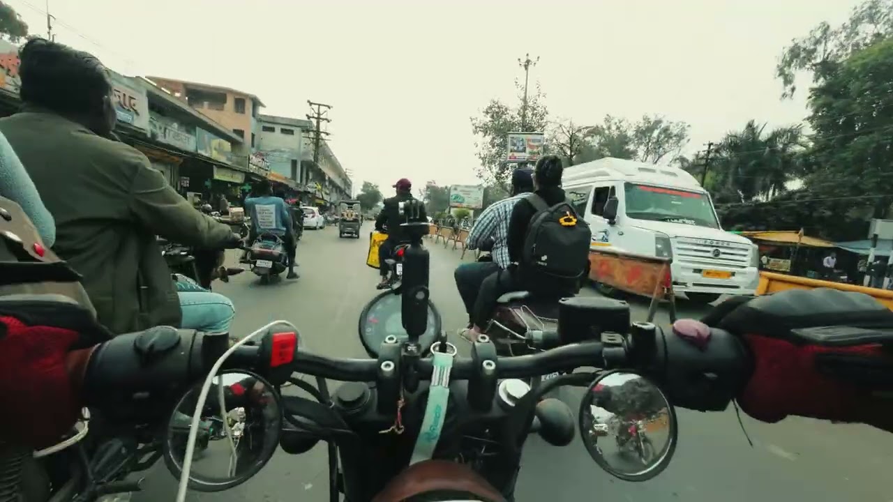 Sunday Ride with Fam. |Hunter 350 |DJI ACTION 2| New Bhedaghat