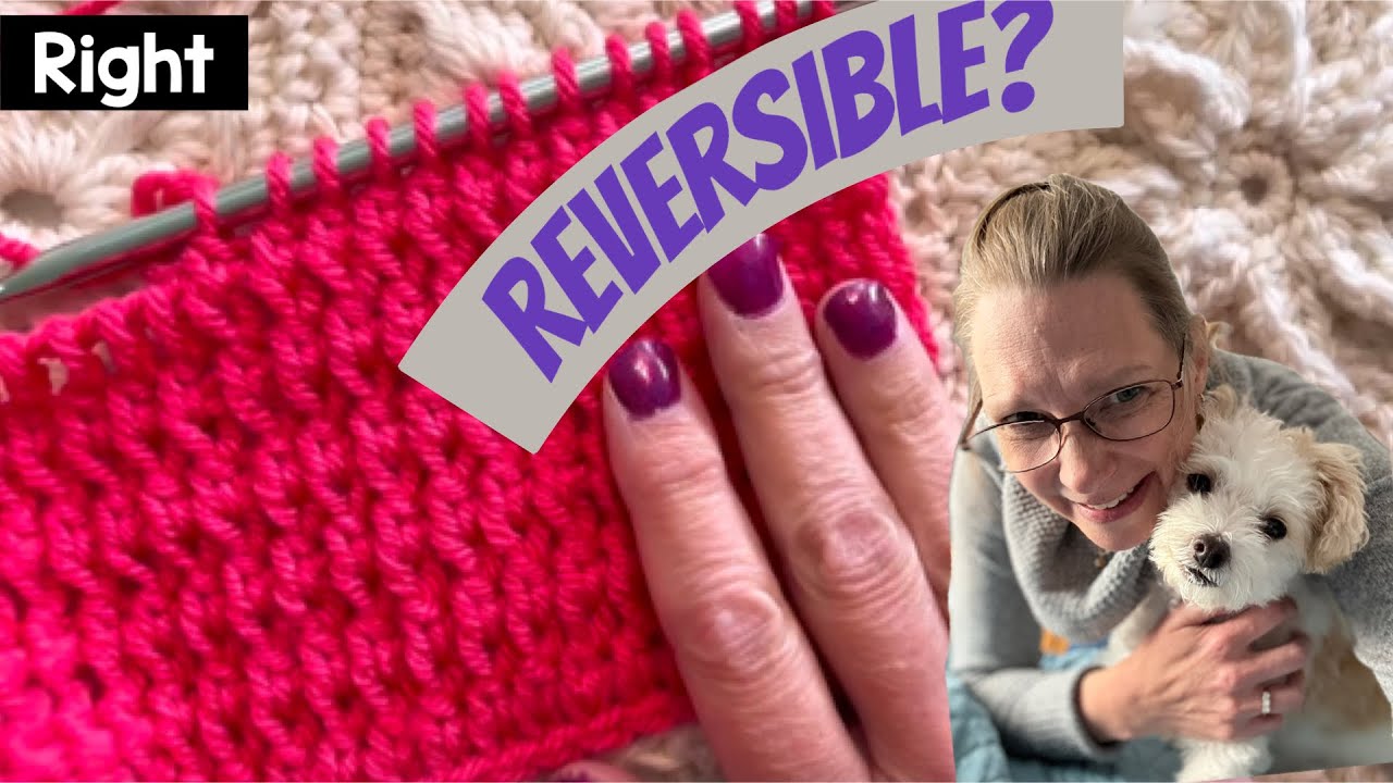 Reversible Tunisian Crochet? (Right handed)