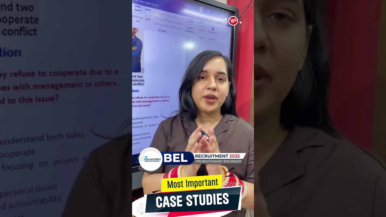 Situational case studies for BEL HR Interview 2025