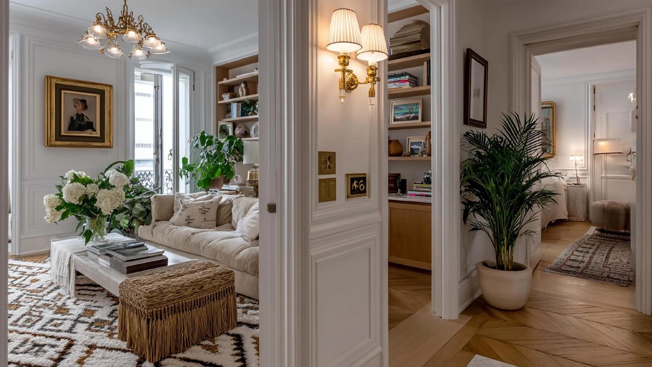 Tiny Living, Parisian Comfort: Make A Small Space Feel Truly Elegant