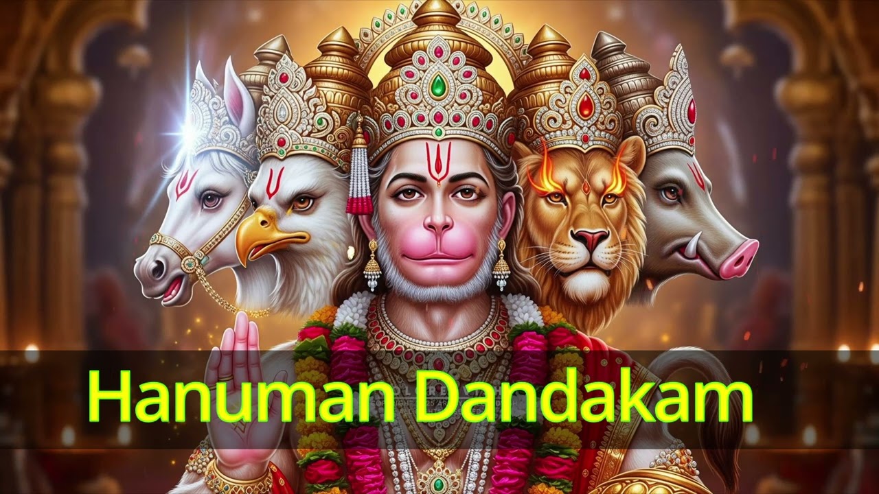 Hanuman Dandakam | హనుమాన్ దండకం | Very Powerful Chant for Strength & Protection