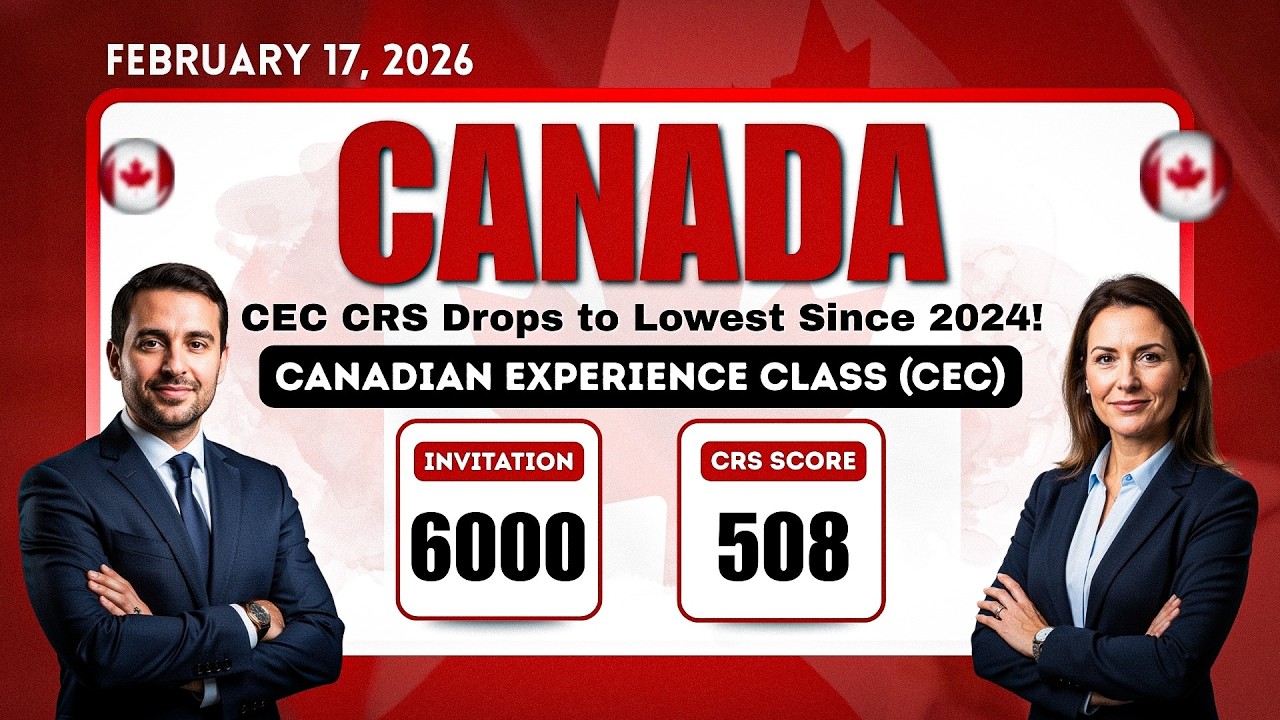 Canada Invites 6,000 CEC Candidates | Express Entry Draw Feb 17 2026 Explained