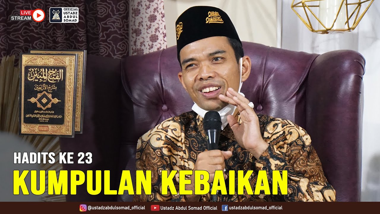 Live  - Kajian Kitab Fathul Mubin | Hadits ke 23 