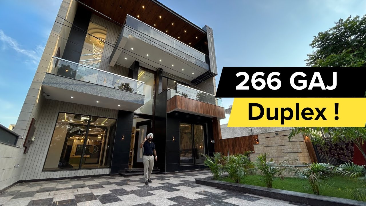 266 Gaj Luxury 5 Bedroom Duplex House For Sale  | Sector 125, Mohali