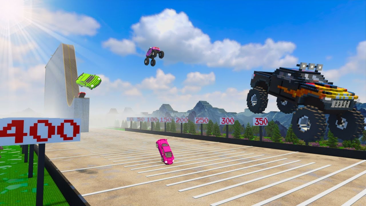 TESTING CARS vs LONGEST JUMP | Teardown