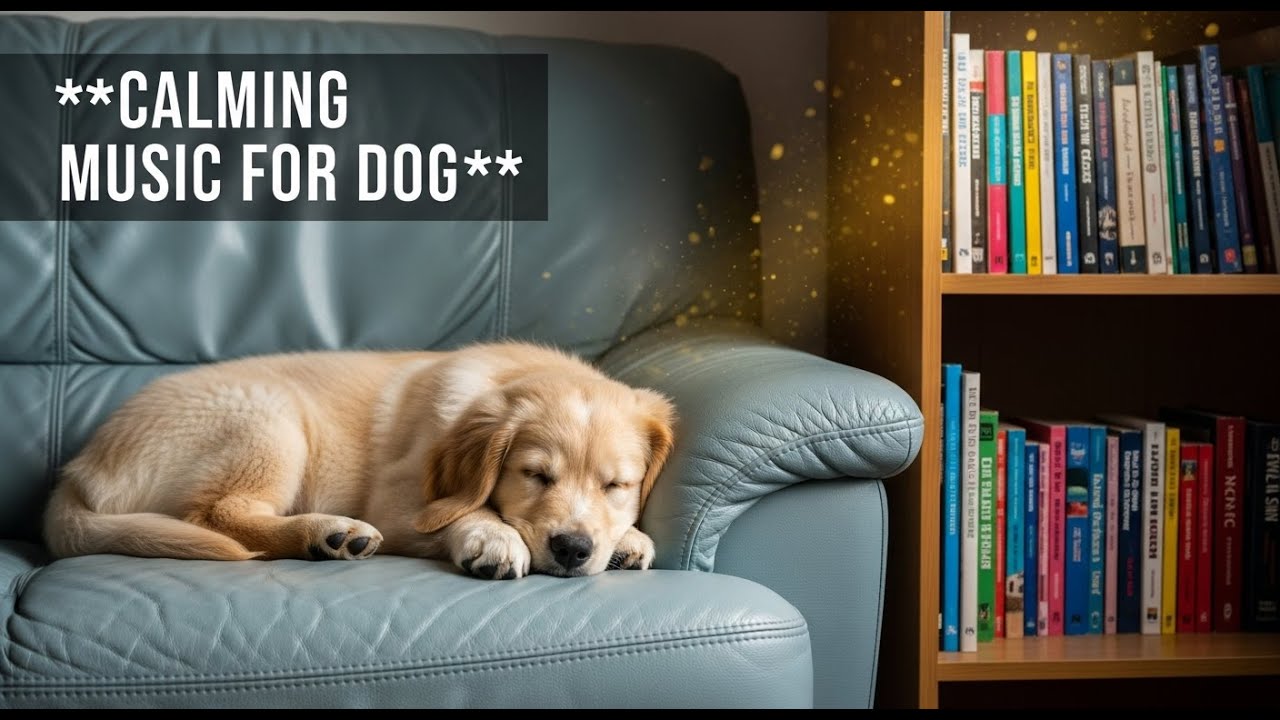 12 hours Dog Calming Music : Help Your Dog Sleep Through the Night & Ease Separation Anxiety 💤🐕‍🦺