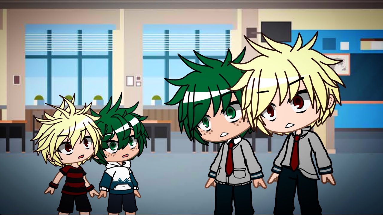 If Deku and Bakugou went to the future... (BkDk) | BakuDeku | BNHA | MHA | Gacha Skit