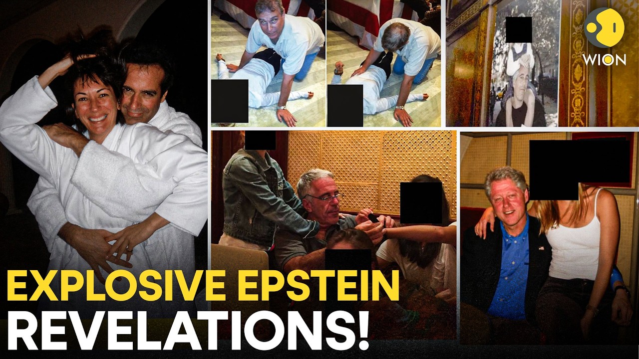 Epstein Files LIVE: Terrifying New Photos Emerge From The Jeffrey Epstein Estate | WION LIVE