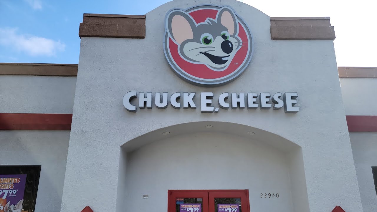 Аркадный тур Chuck e Cheeses West Hills CA