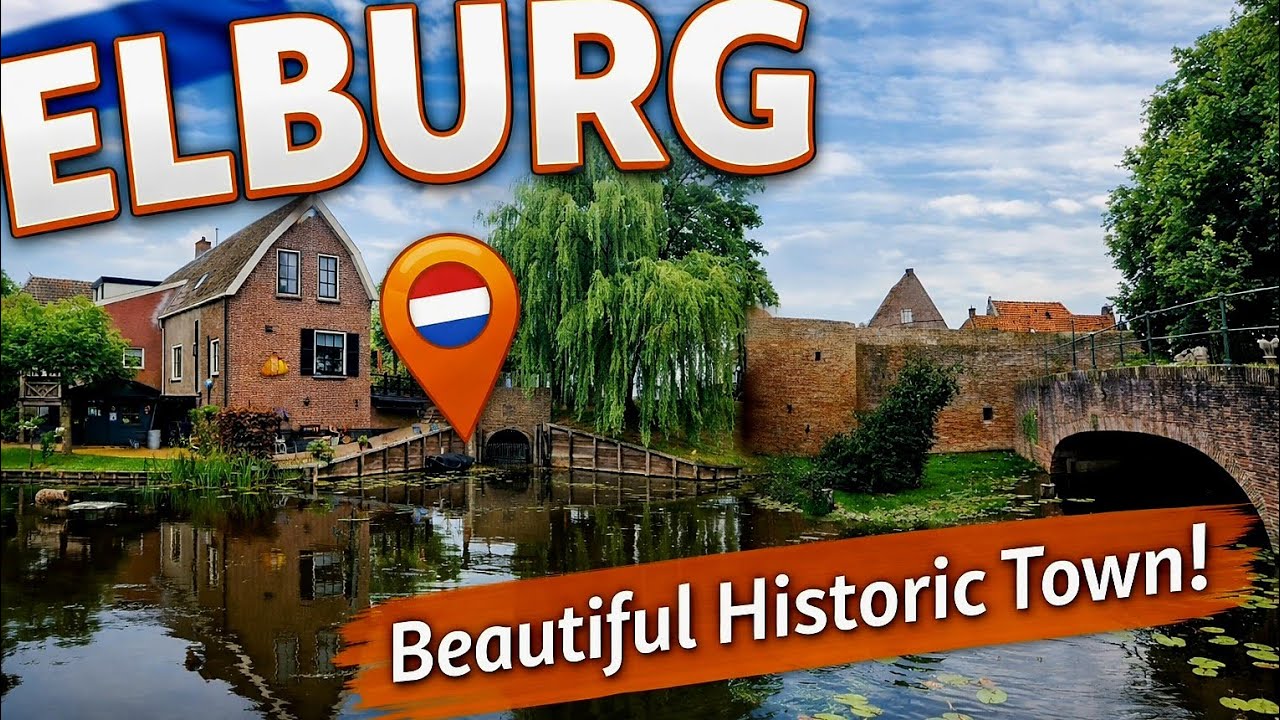 🇳🇱 Эльбург, скрытая жемчужина в Нидерландах @TravelwithHugoF #elburg #gelderland #netherlands
