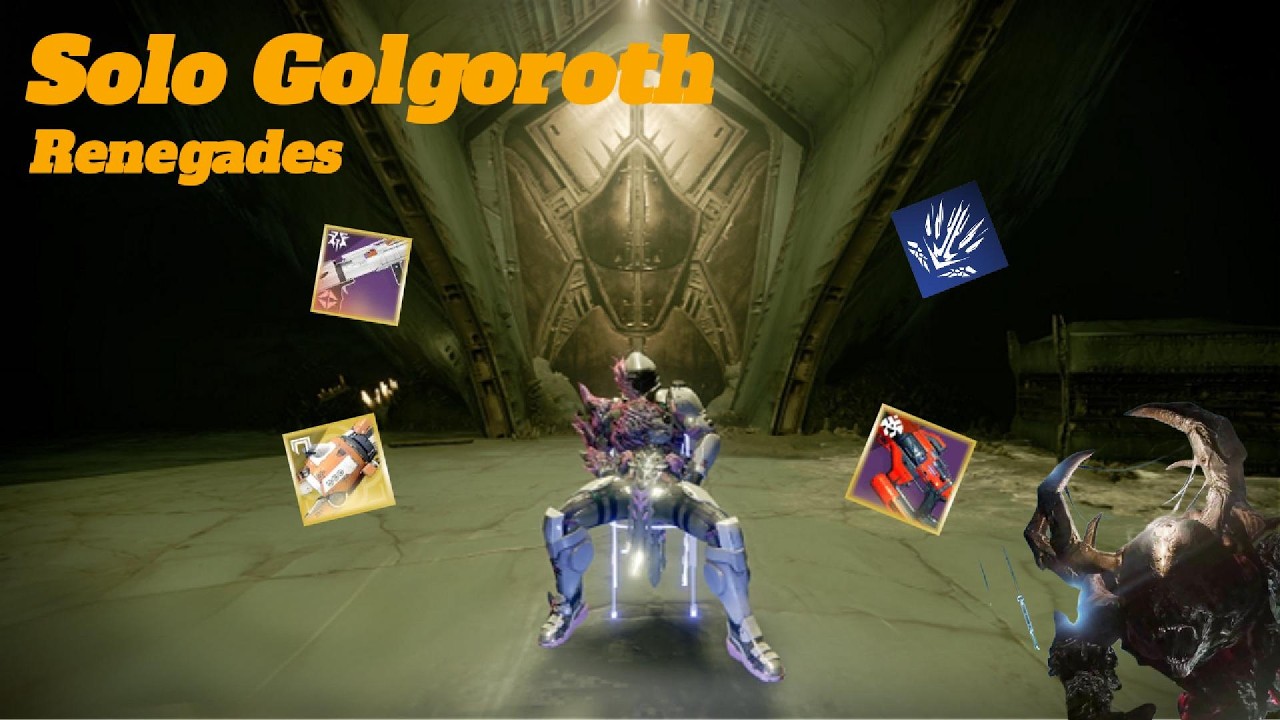 Solo Golgoroth - King's Fall Raid [Renegades] [Destiny 2]