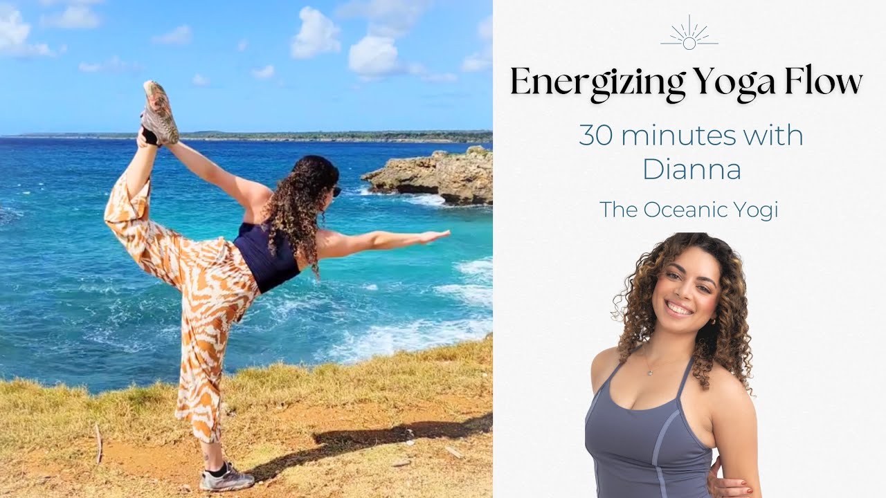 ENERGIZING YOGA MORNING FLOW | Wake Up & Recharge | Dianna | The Oceanic Yogi