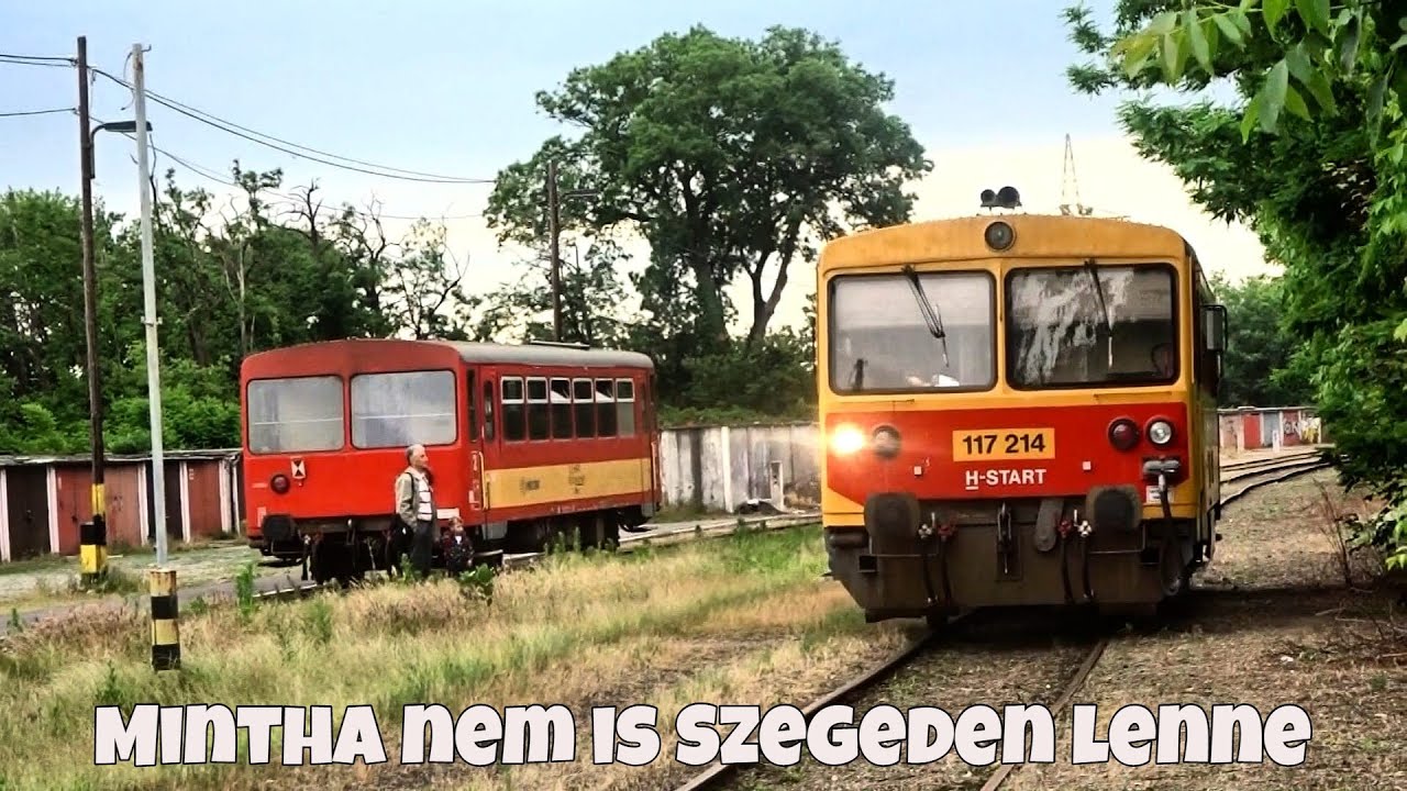 Eldugott fejvégállomás Szegeden ahol napi 1 pár vonat marad [Újszeged vasútállomás]