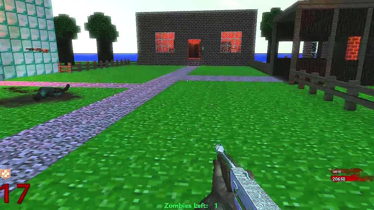 زومبي - ماب ماينكرفت - # 3 zombie - map minecraft - cod5