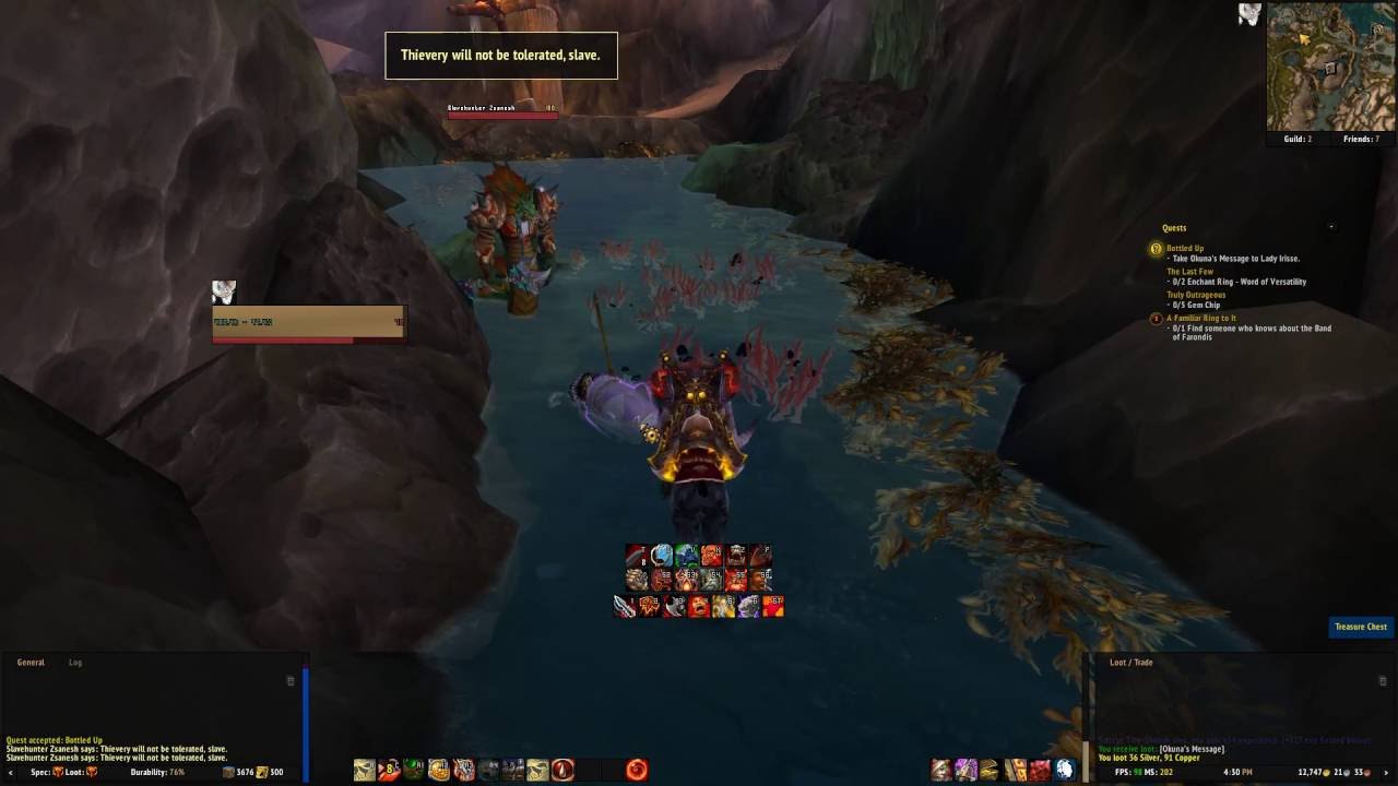 WoW Legion Treasures - Sternfathom's Pet Journal