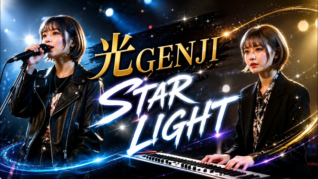 光GENJI/STAR LIGHT 令和のバンドでカバーしてみた！ai cover songs japanese