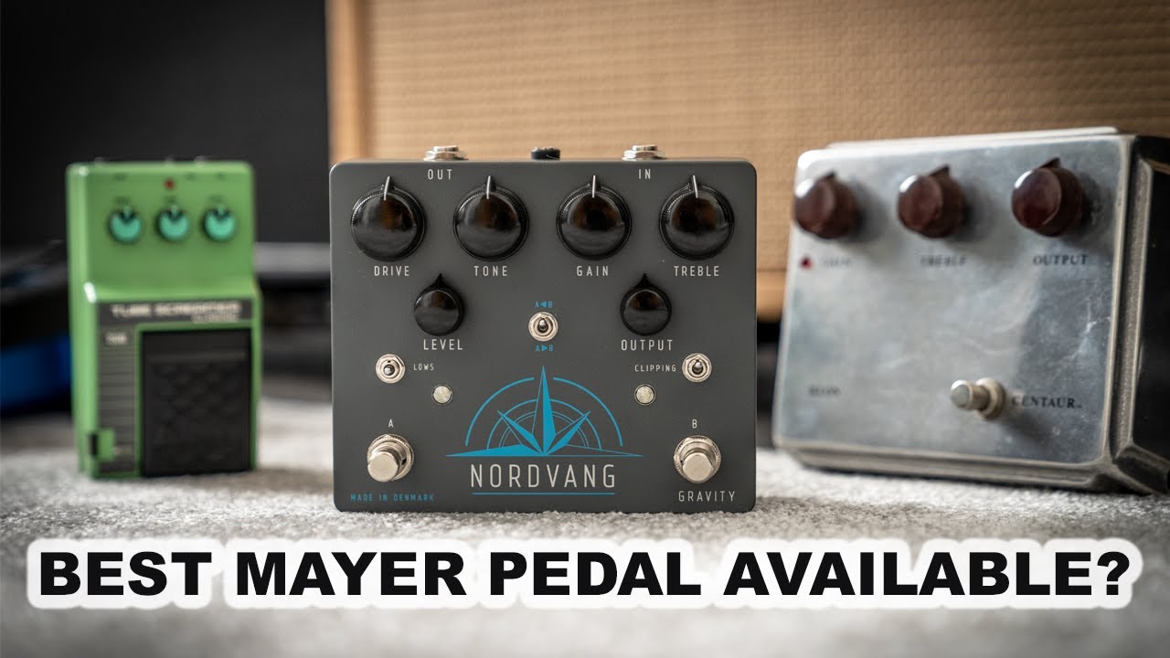 Nordvang Gravity - How does it compare to a real Klon and Ibanez TS-10 Tubescreamer?