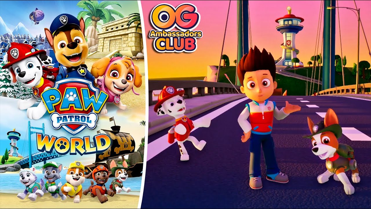 Mundo PATRULLA CANINA #1 - ESPAÑOL LATINO - Paw Patrol World Gameplay - N. Switch [ Outright Games ]