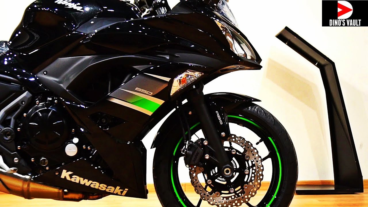 2019 Kawasaki Ninja 650 Black Unboxing Walkaround 