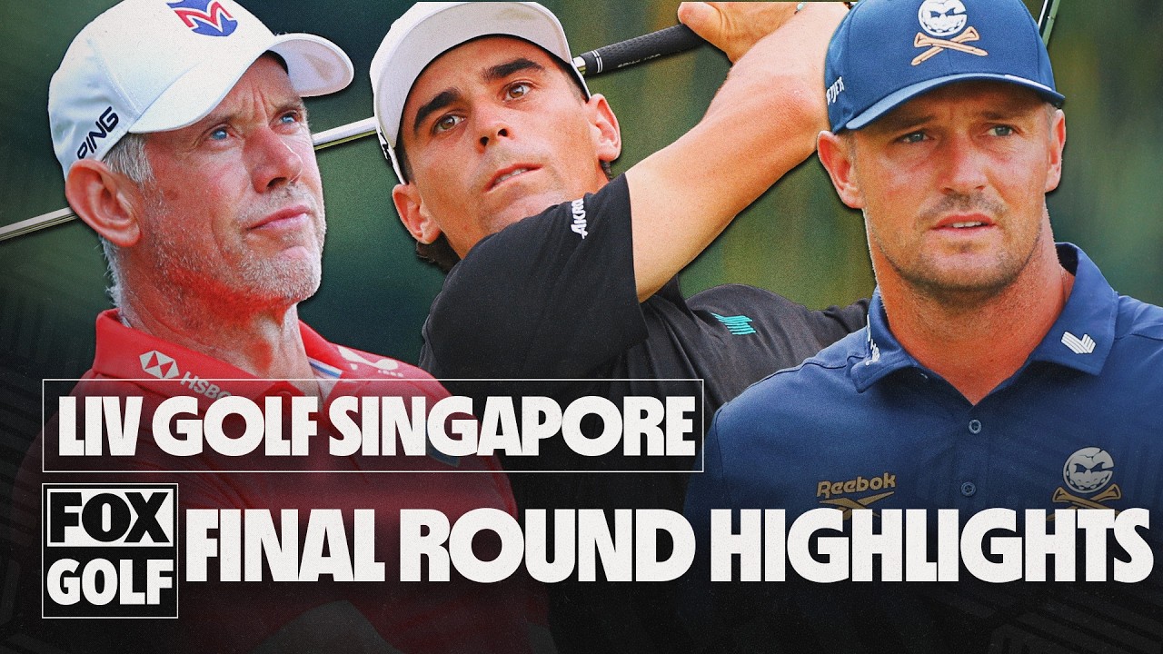 LIV Golf Singapore: Full Final Round Highlights ⛳️ Golf on FOX