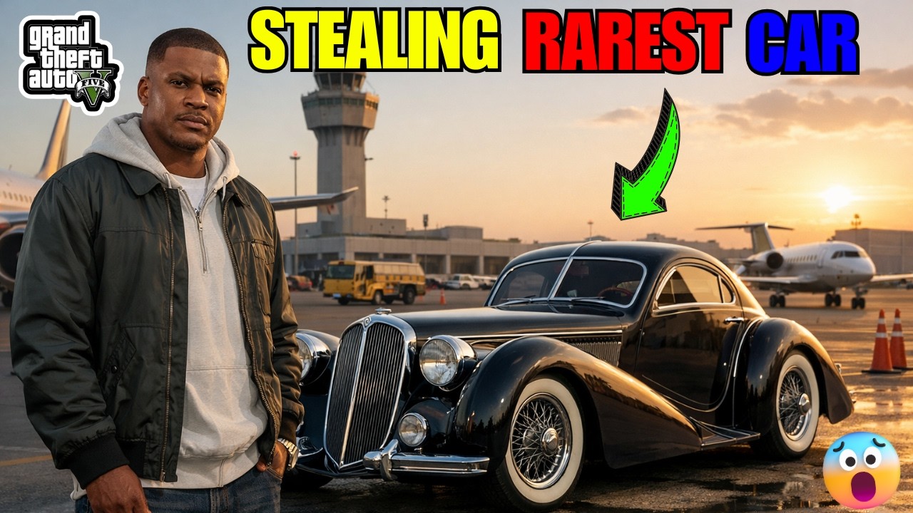 Stealing the Most Rarest Vintage Car of a Mafia😱😈 | GTA5 |