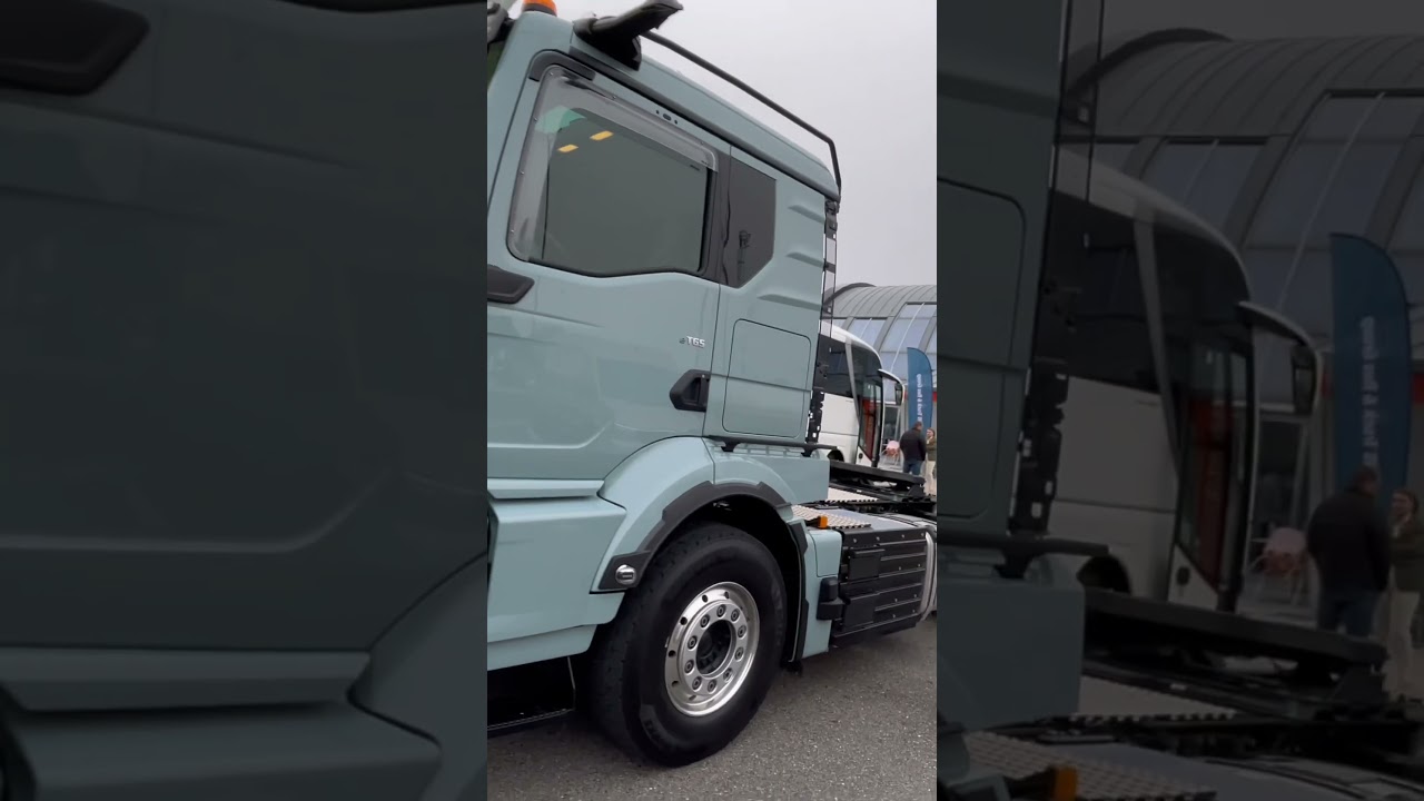 The new MAN eTGS #electric #truck