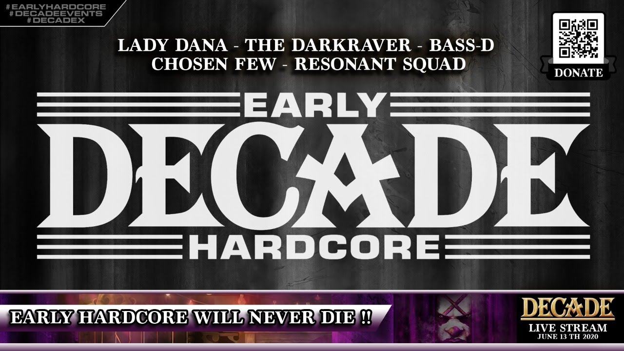 Decade of Early Hardcore Live Stream | 13-06-2020