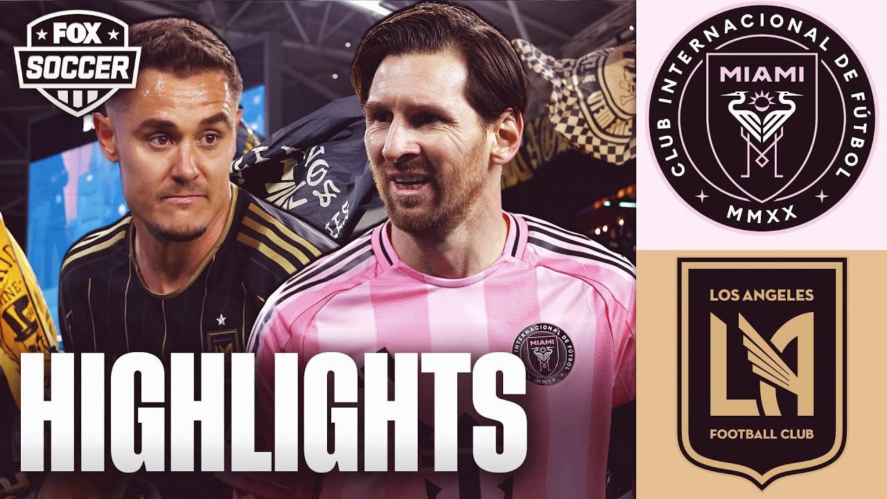 LAFC vs. Inter Miami CONCACAF Champions Cup Highlights | FOX Soccer