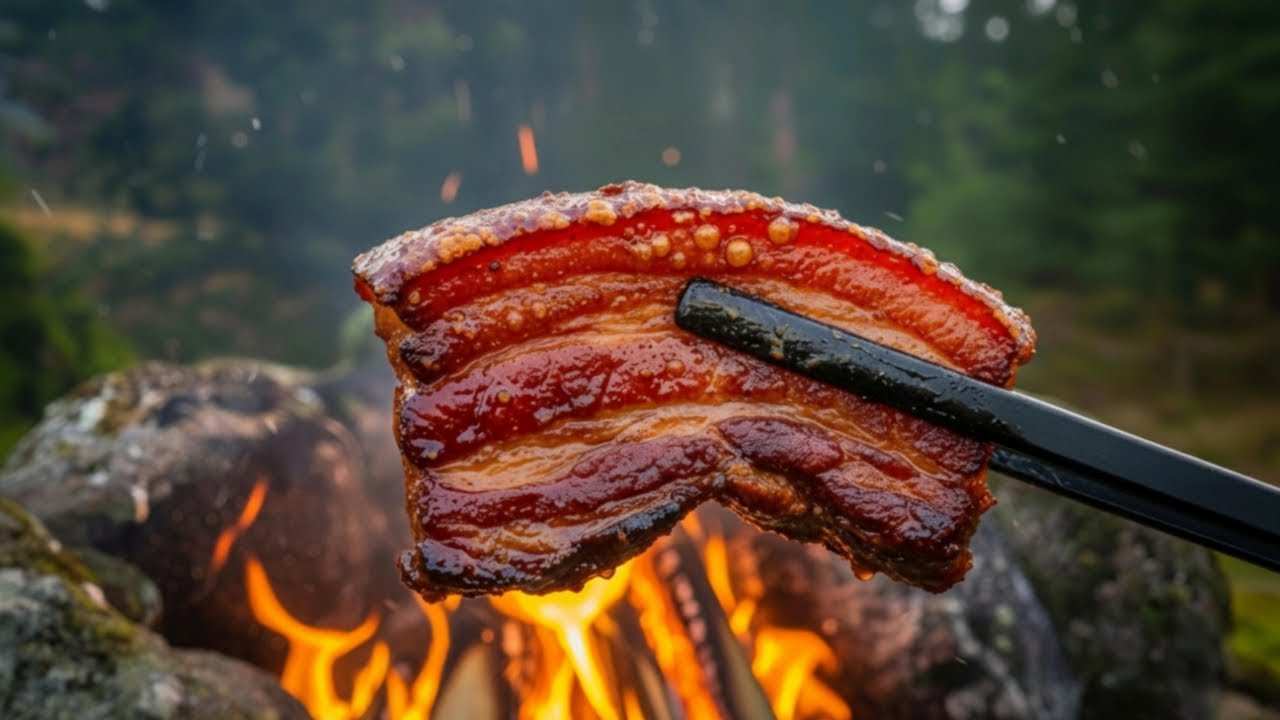 Pork Belly Burnt Ends with Crispy Potato Cakes🔥
