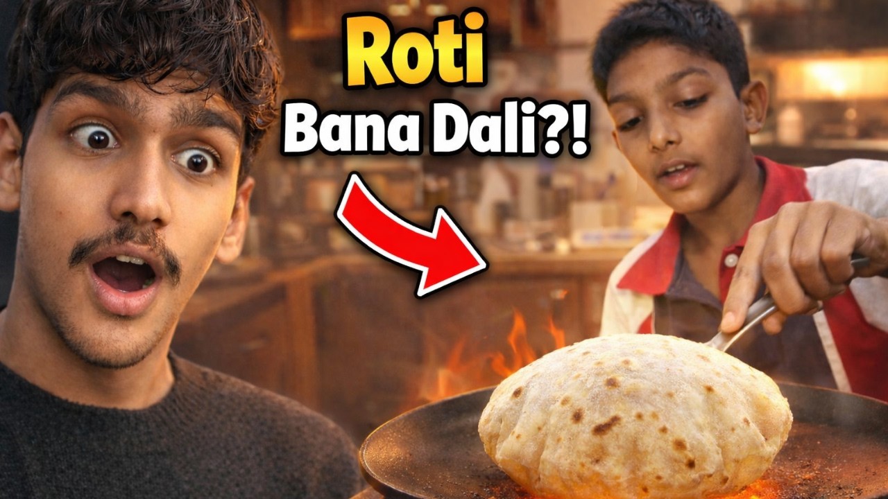 Barine Ne Roti Bana Dali 😳Mujhe Hairaan Kar Diya!