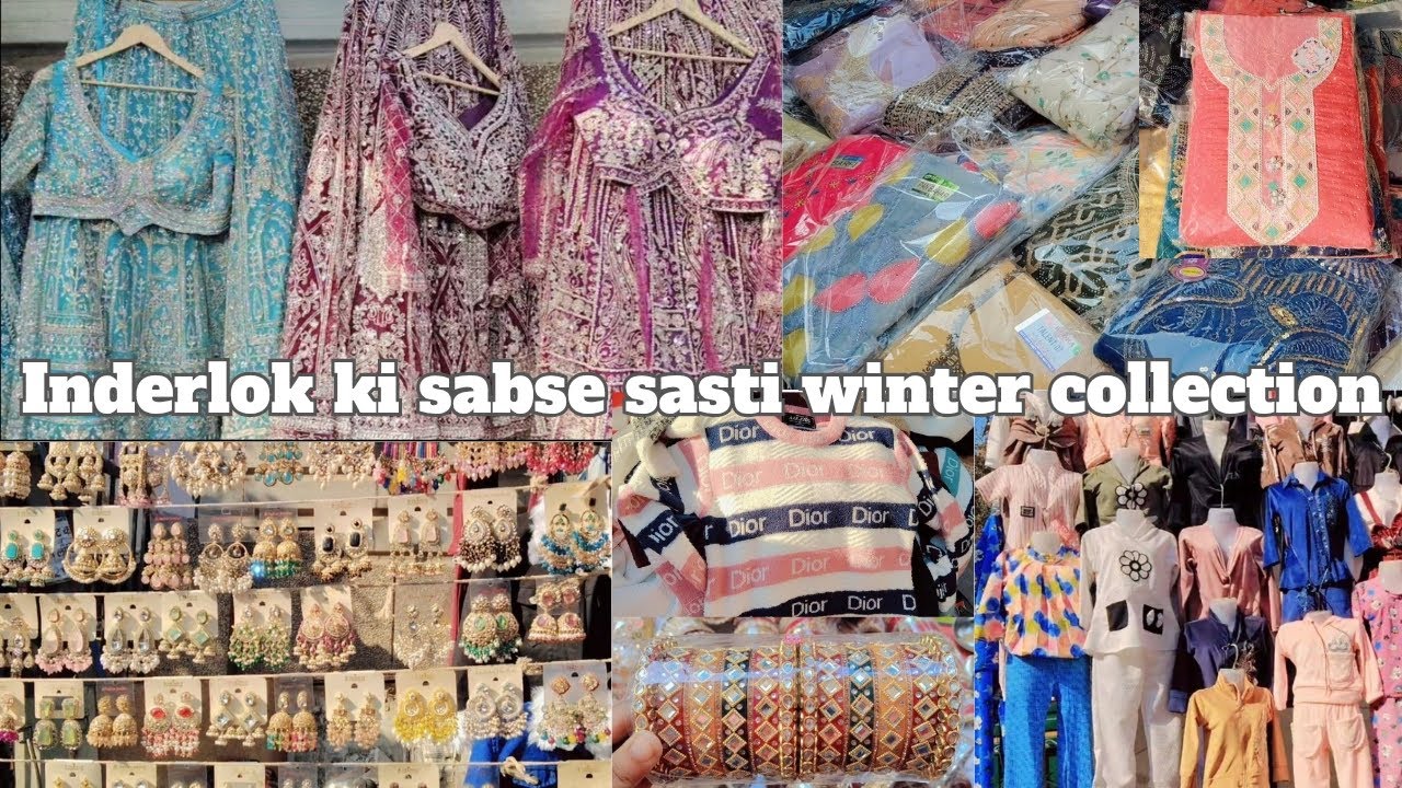 Inderlok Thursday patri Market winter collection #inderlokthursdaymarket #market #winter 