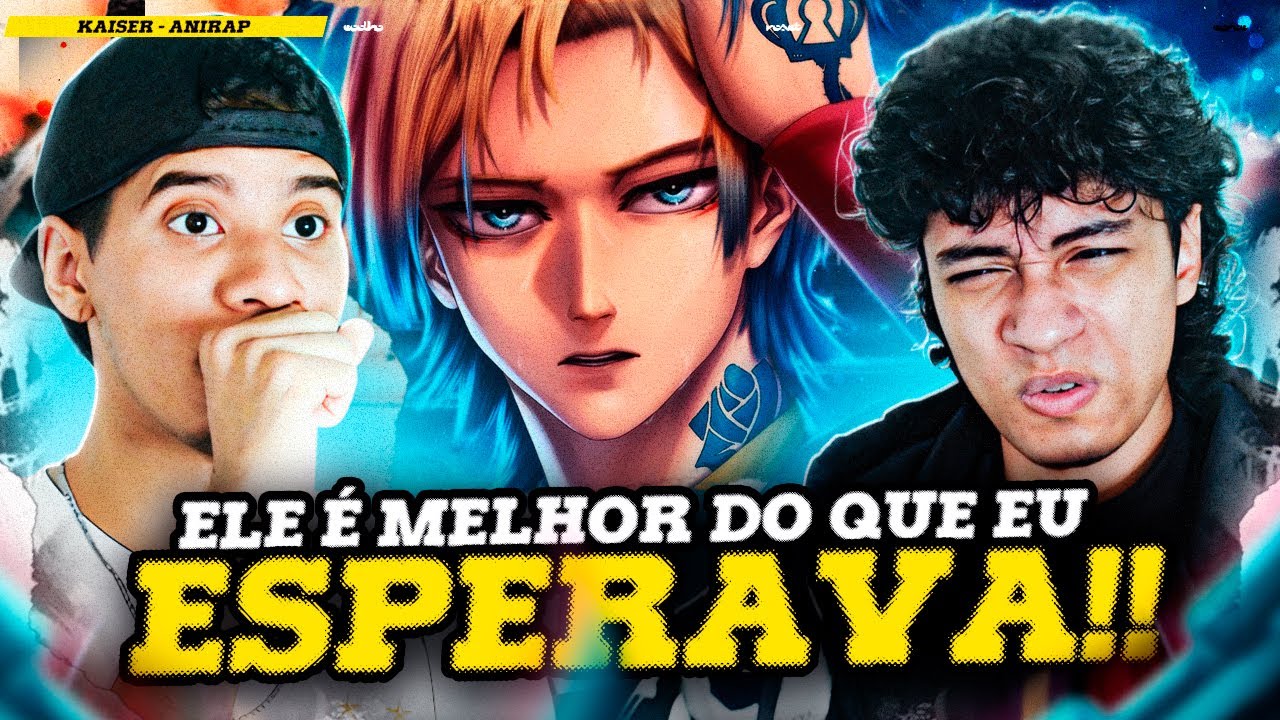 SUPEROU EXPECTATIVAS!! | ♪ Michael Kaiser (Blue Lock)| O Melhor | AniRap | REACT