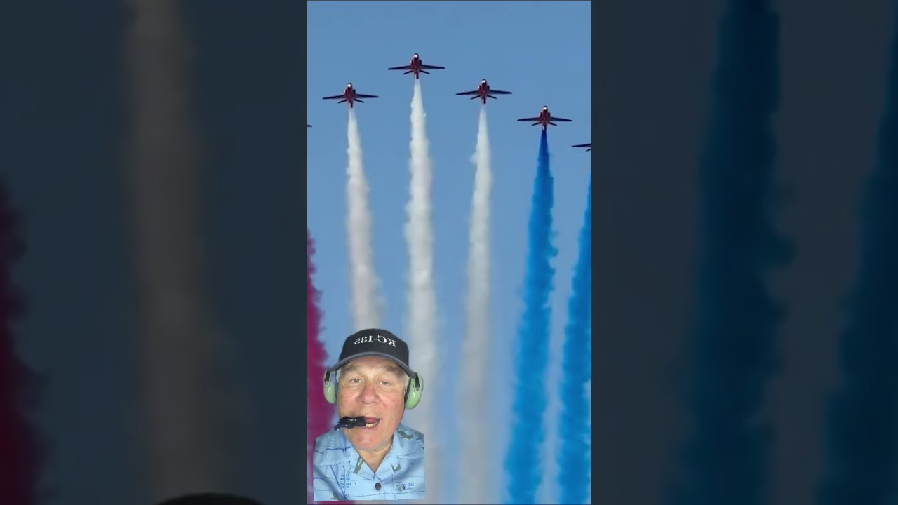 Британцы идут! RAF Red Arrows уже в США!