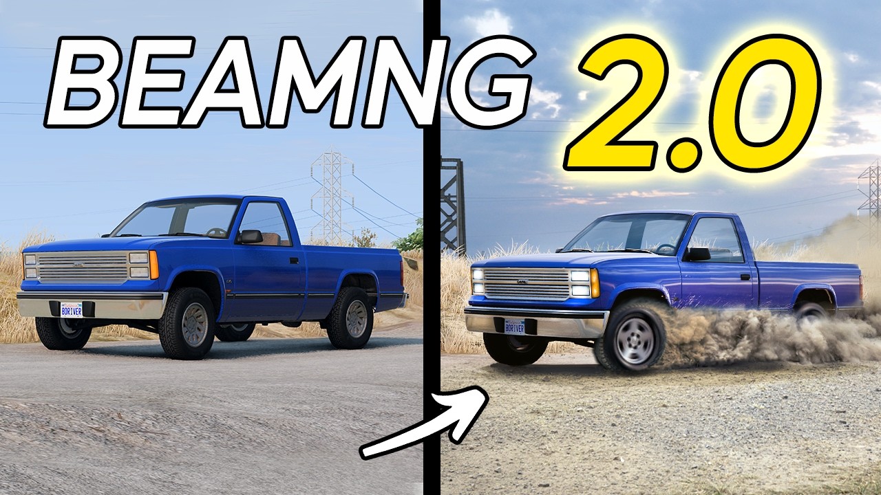 Как BeamNG может выглядеть в БУДУЩЕМ!