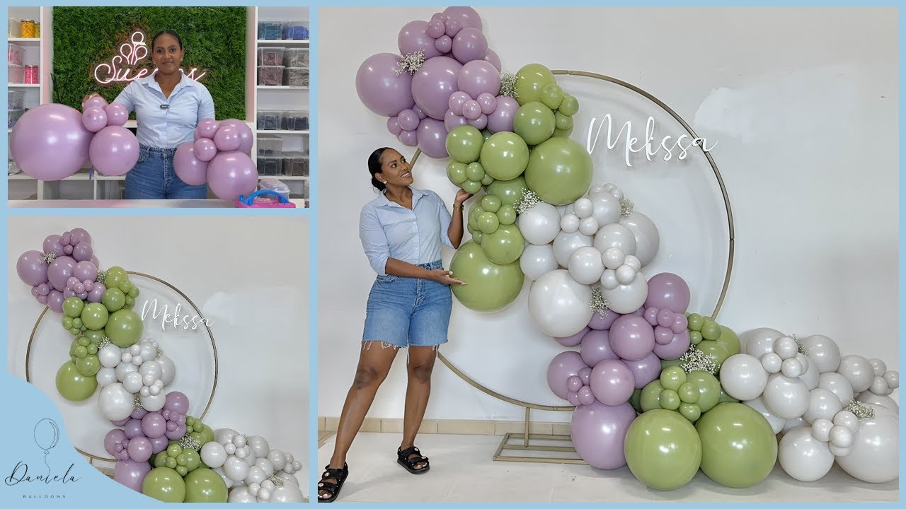 🎈GHIRLANDA DI PALLONCINI🎈Stile Organico - Organic Balloon Garland✨