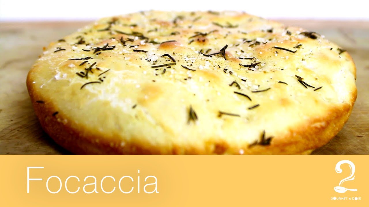 Receita de Focaccia (pão) - Como Fazer | Gourmet a dois