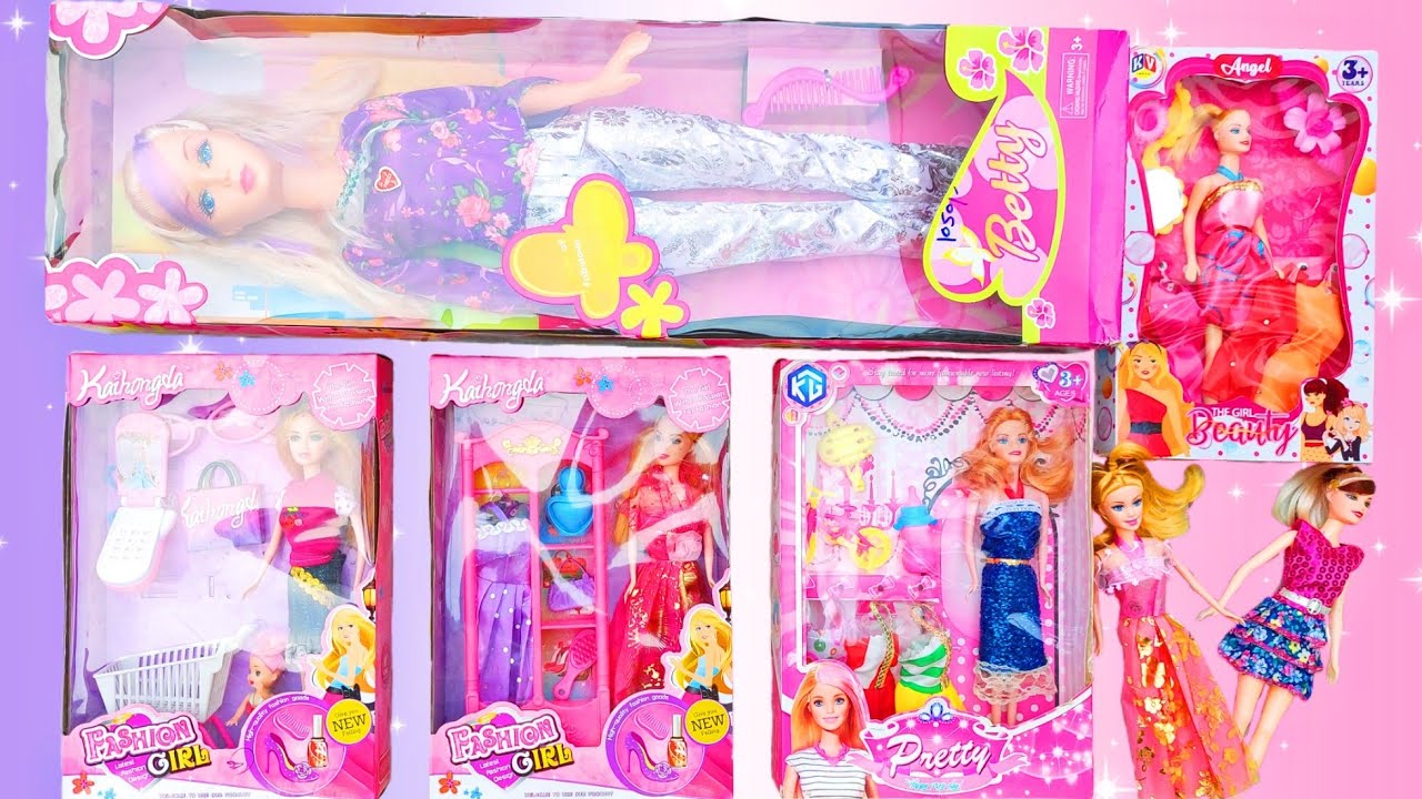 🎀Beautiful Barbie Dream👭Doll Collection || Unboxing & Testing || Indian Toy Store