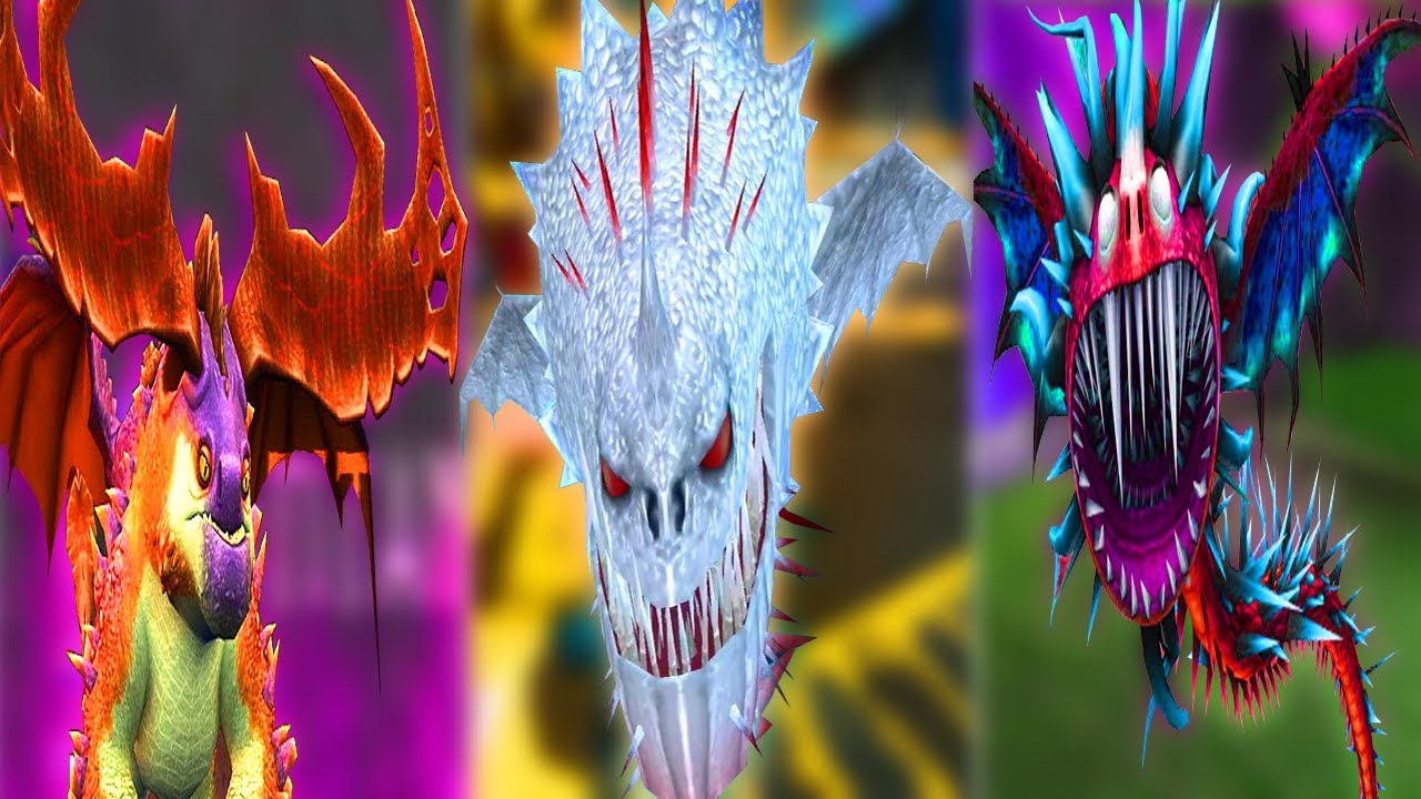 Top Những Con Rồng Huyền Thoại Đẹp Nhất của LYFP - School of Dragons (Trường Học Luyện Rồng)