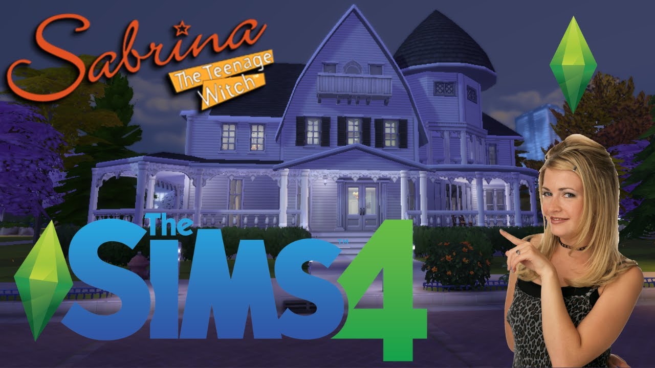 The Sims 4 - Speed Build - Spellman Manor (Sabrina The Teenage Witch)