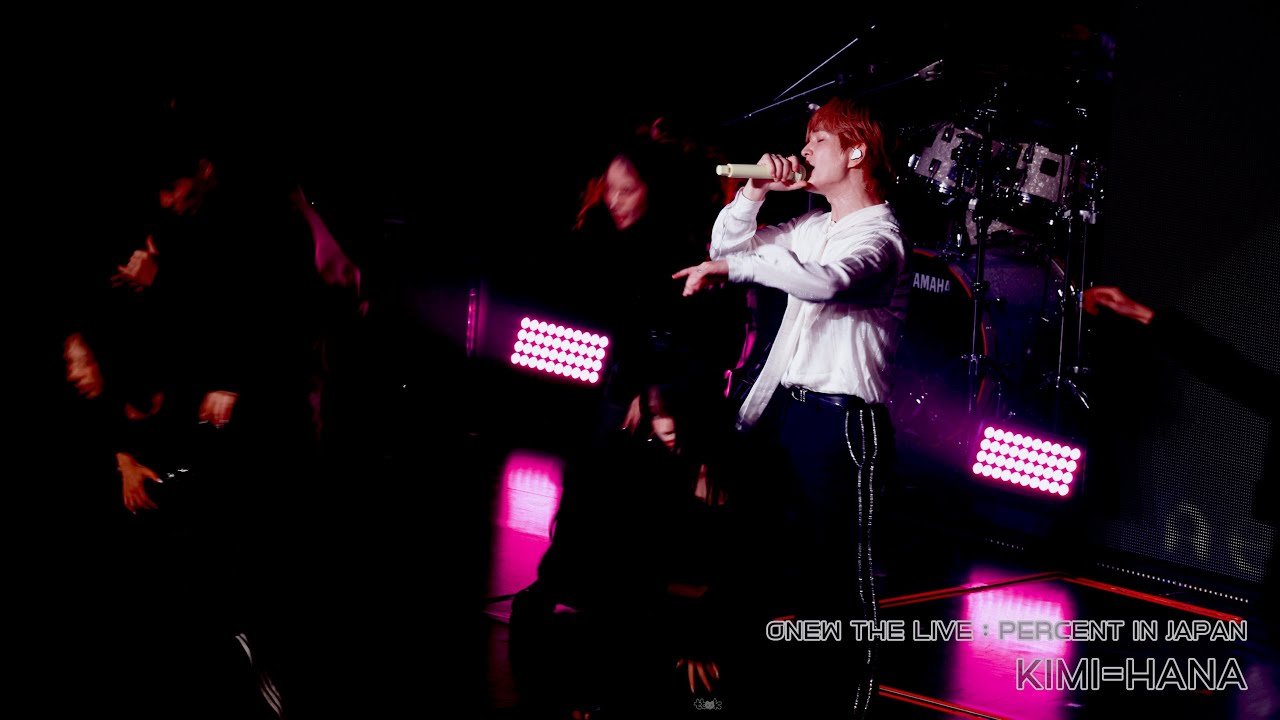 4K KIMI=HANA 온유 일본 ONEW THE LIVE : PERCENT 251005