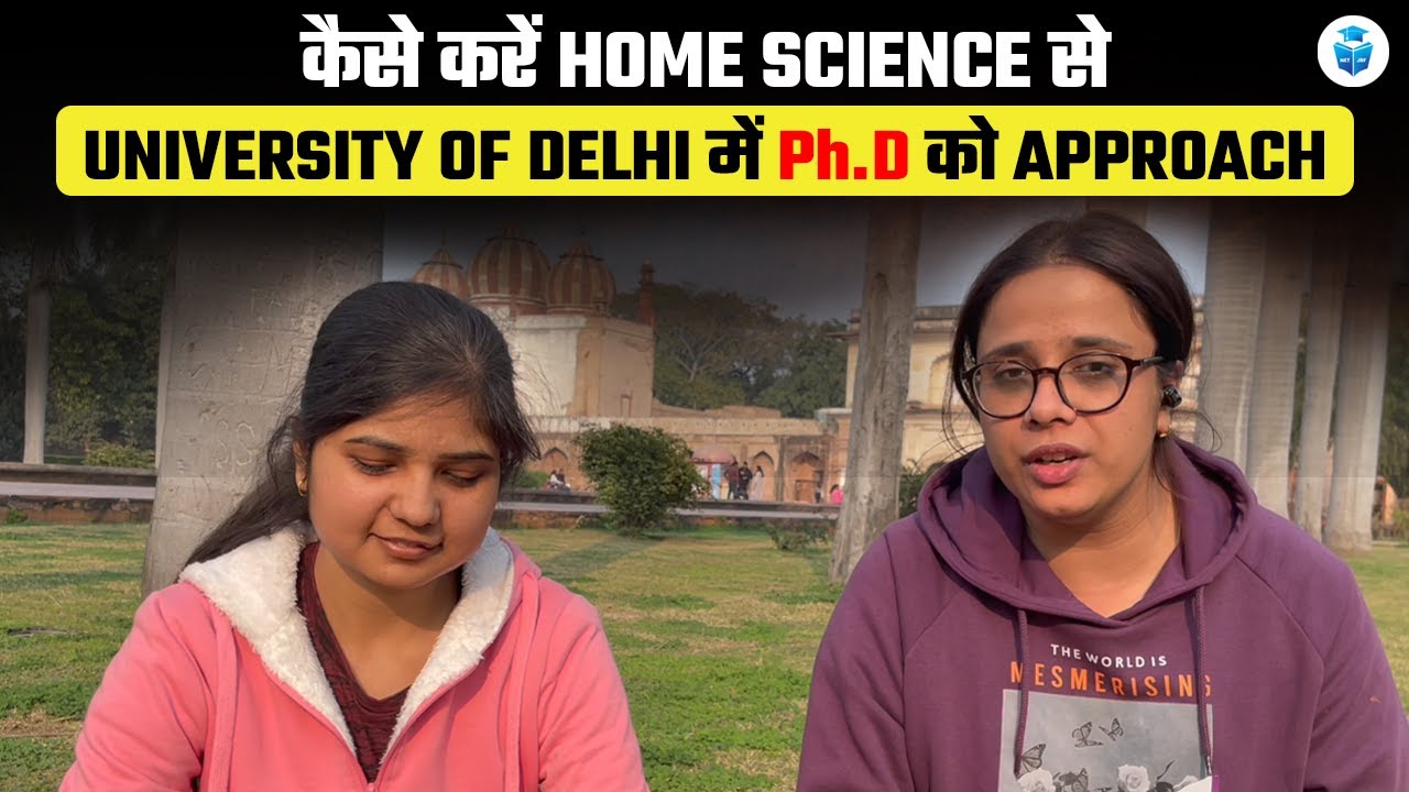 PhD in Home Science | DU PhD Admission Process | Delhi University PhD Admission | Varsha Mam