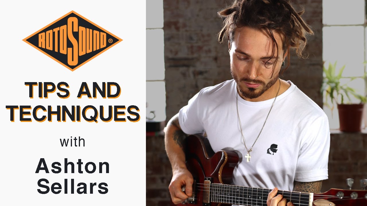 Speedy Arpeggios & Piano-Like Hybrid Picking Lesson With Ashton Sellars | Rotosound