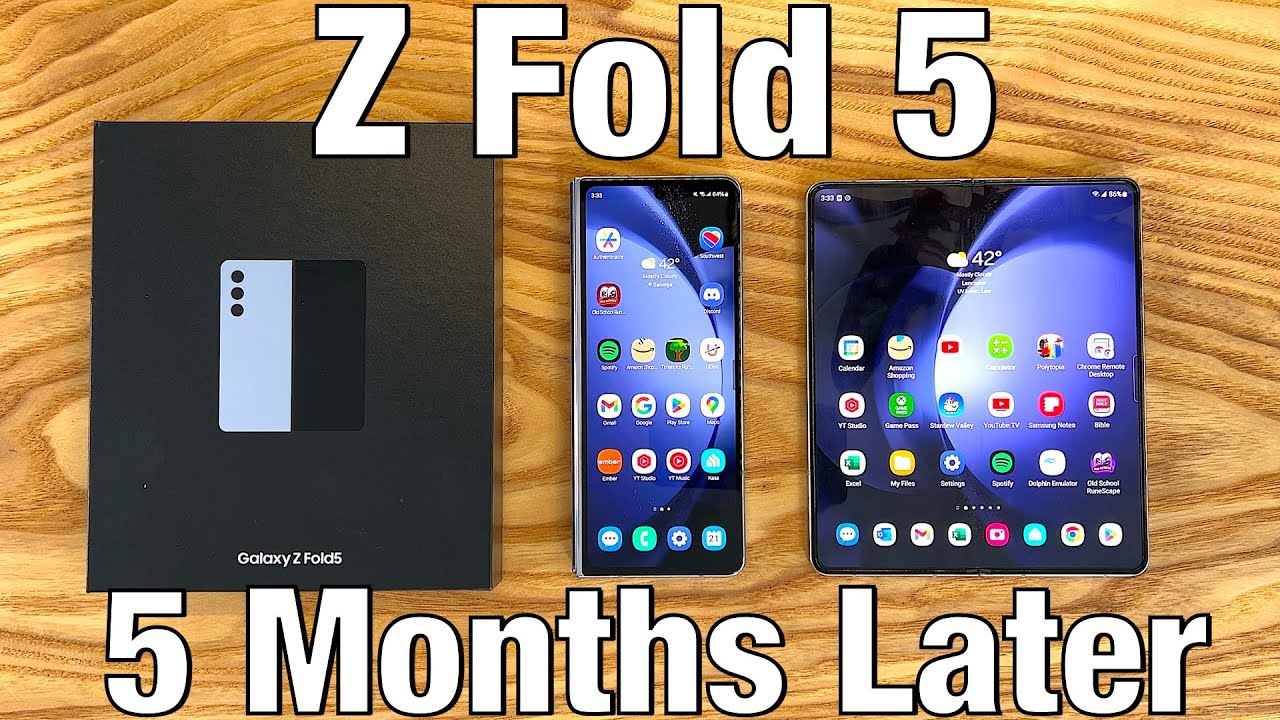 Samsung Galaxy Z Fold 5 — 5 месяцев спустя!