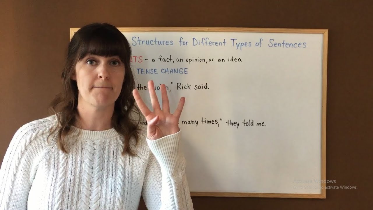 Reported Speech (Part 3)