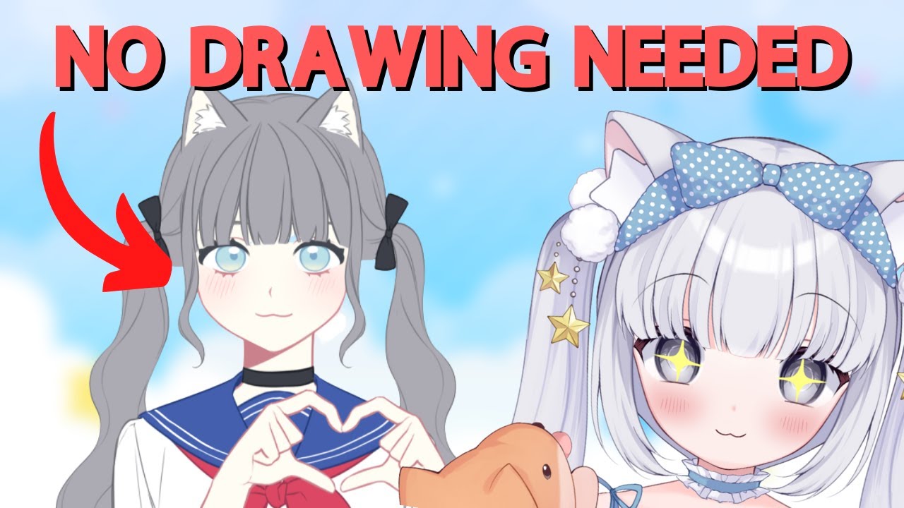 Как создать иконку и модель аватара vTuber БЕСПЛАТНО [КРАТКОЕ РУКОВОДСТВО]