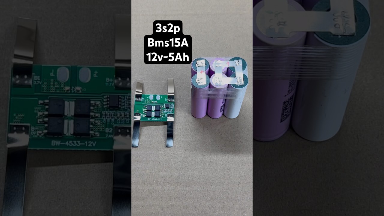 Diy lithium battery 12v(3s2p) #diybattery #lithiumbattery #tools #battery