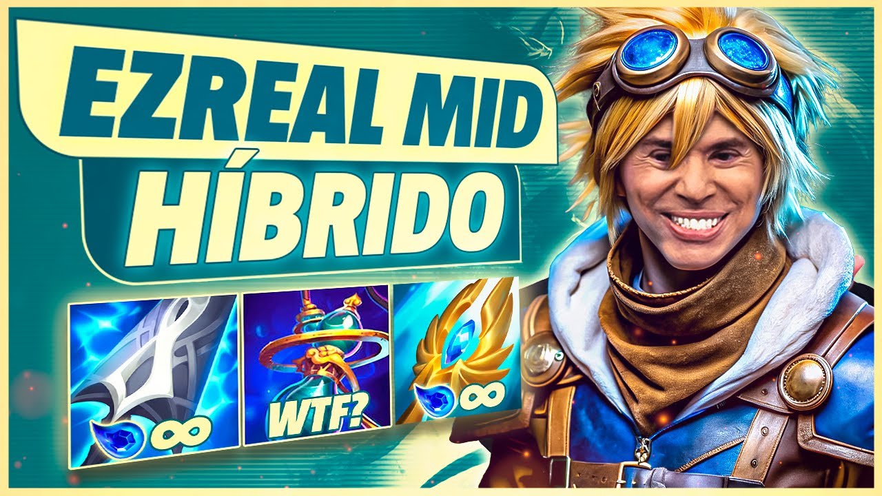 EZREAL HÍBRIDO É O CAMINHO MAIS FÁCIL PRA SER O TOP DANO DO JOGO | MEC