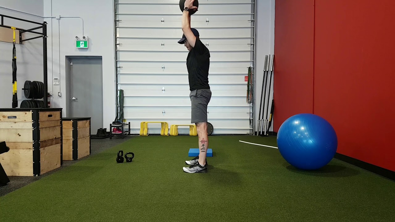 Med Ball Overhead Slams