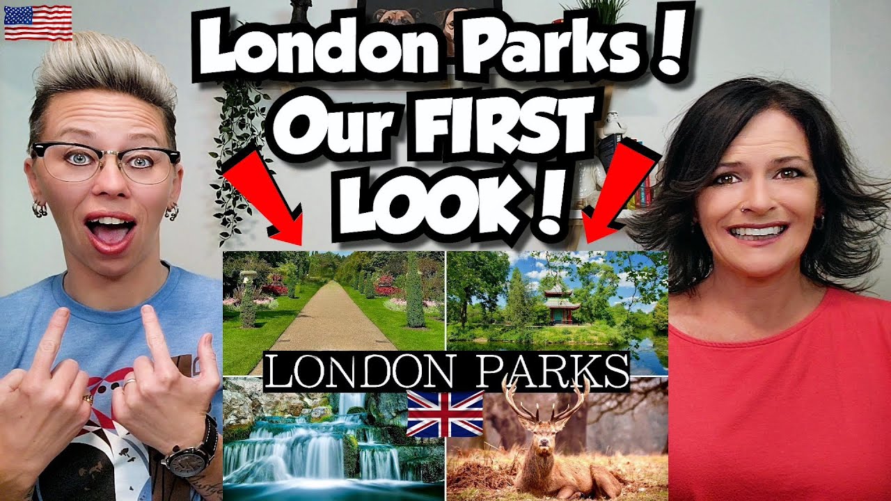 American Couple Reacts: BEST London Parks To Visit in 2023! FIRST TIME EVER REACTION!! *WOW!*