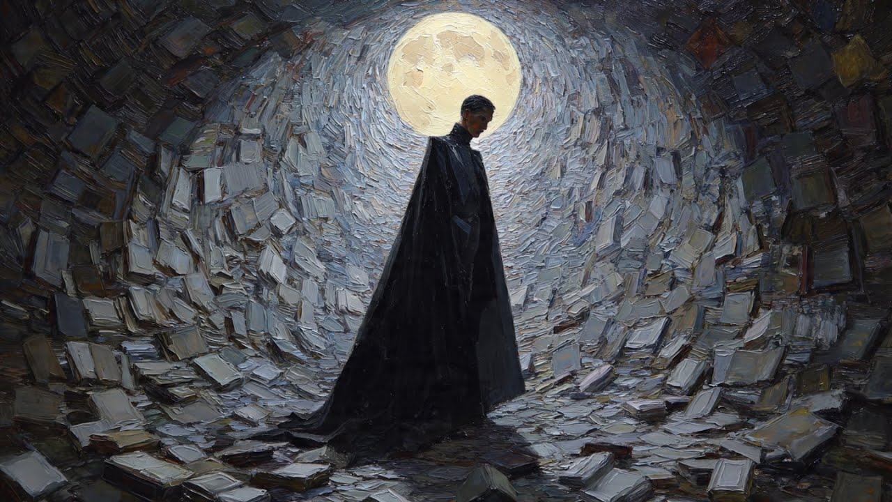 Echoes in Solitude – Silent Elegance - Dark Violin for Study